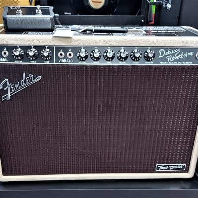 Fender Tremolux Blonde Oxblood Reverb