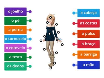 Palavras Que Rimam Com Corpo - Rimas com o corpo humano - Recursos de ensino