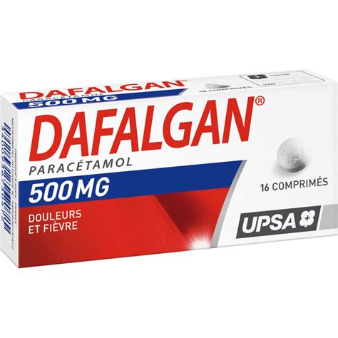 DAFALGAN 500mg 16 comprimés - Médicaments - Pharmarket
