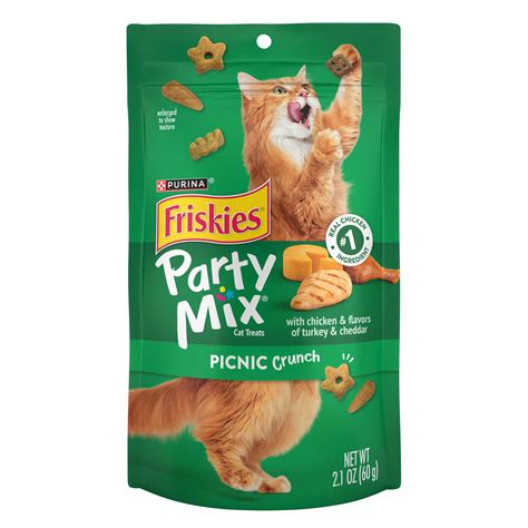 Friskies Party Mix Picnic Crunch Cat Treats