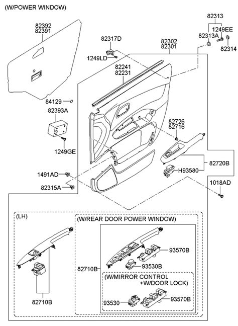 G Apc Genuine Kia Panel Complete Front Door Trim