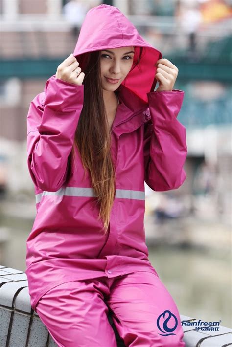 High Quality Raincoat Set Double Fabric For Adult Rain Wear Suit Buy Raincoat Setadult Rain