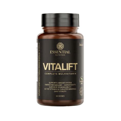 Qual A Melhor Vitamina Para Dar Energia - Vitalift Vitamina para dar Energia 90 caps Essential Nutrition - Melhor ...