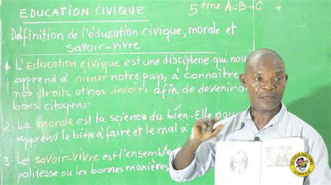 Education Civique D Finition De L Ducation Civique Morale Et Savoir