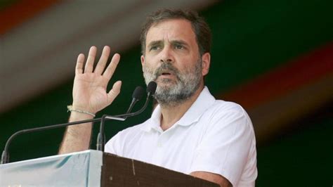 Congress Will Conduct Caste Census If Voted To Power At Centre Rahul