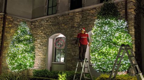 Christmas Light Installation in Houston Texas