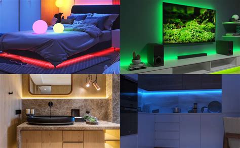 Geyueya Home M Rgbw Cob Led Strip V Led Streifen Leds M Leds