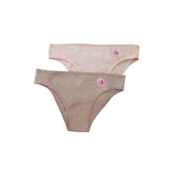 Kit Calcinhas Teen Chocolate Nude Love Secret Algodão Calcinha Magazine Luiza