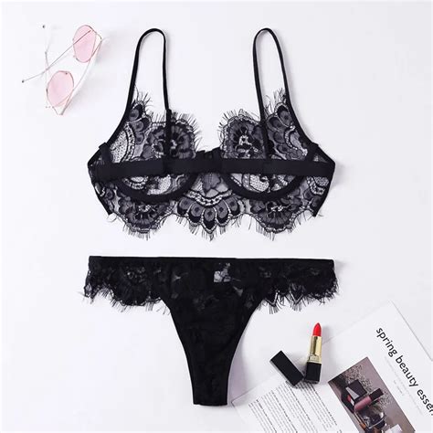 Wholesale Sexy Hot Transparent Women White Eyelash Lace Erotic Lingerie Buy Sexy Lingerie Sexy