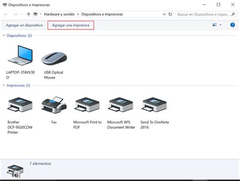 Cómo añadir una impresora o un escáner en Windows 10