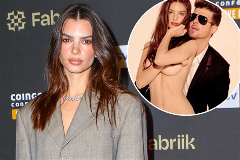 Emily Ratajkowski Blurred Lines Unrated