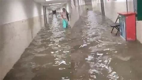 Video Hospital Del Imss En Tamaulipas Se Inunda Tras Fuertes Lluvias