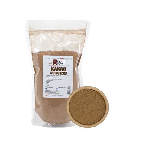 Kakao NATURALNE W Proszku 500g Niealkalizowane 12323741166