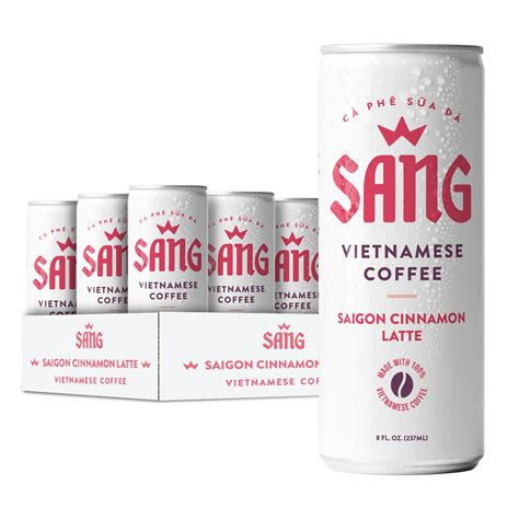 SANG Vietnamese Iced Coffee 8oz Cans - Saigon Philippines | Ubuy