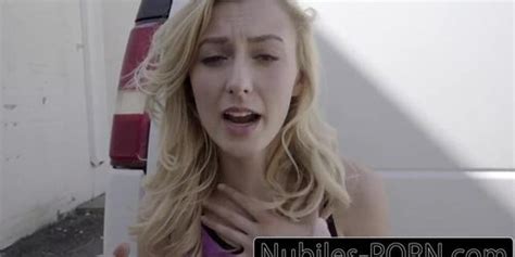 Tiny Blonde Caught In Public Gets Creampie Punishment Alexa Grace Tnaflix