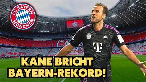 Neuzugang Harry Kane Knackt Prompt Ersten Rekord Fcb News Heute