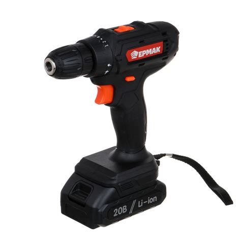 Дрель-шуруповерт Ермак 69104800, От аккумулятора - купить по низкой ...