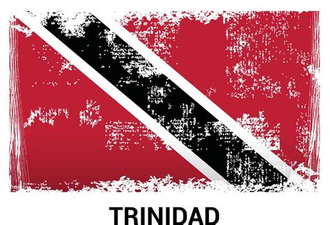 Trinidad Flag Design Card Vector 13365877 Vector Art At Vecteezy