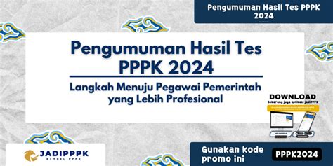 Pengumuman Hasil Tes Pppk Langkah Menuju Pegawai Pemerin