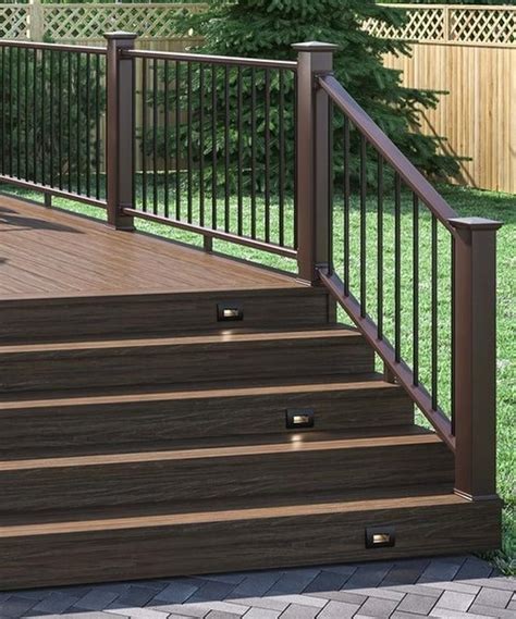 Deckorators Grab And Go 4 Ft X 4 In Brown Composite Deck Post 443937
