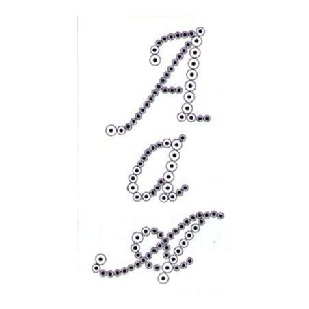 Pochoir Alphabet Pour Strass Acheter Mon Pochoir Lettre En Strass