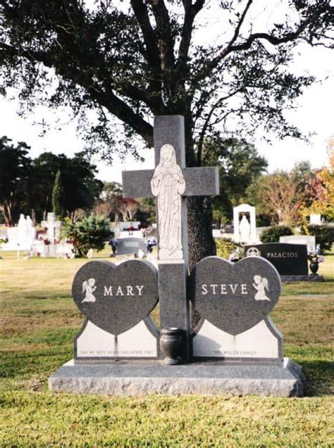 Heart Shaped Headstones And Cross Monuments By Schlitzberger