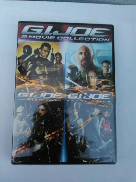 Gi Joe Dvd 2 Movie Collection The Rise Of Cobra And Retaliation Brand