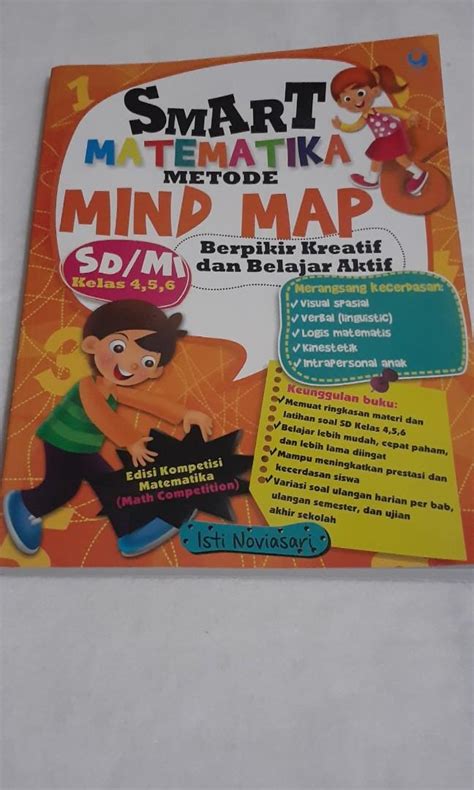 Buku Pengetahuan Smart Matematika Metode Mind Map Sdmi Kelas 4 5 6