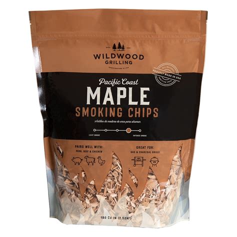 Wildwood Grilling Maple Smoking Chips Modern Bbq Supply