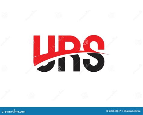 URS Letter Initial Logo Design Vector Illustration Stock Vector ...