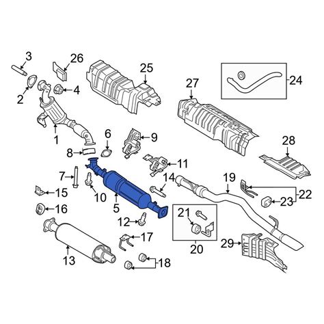 Ford OE GK4Z5H270A Catalytic Converter