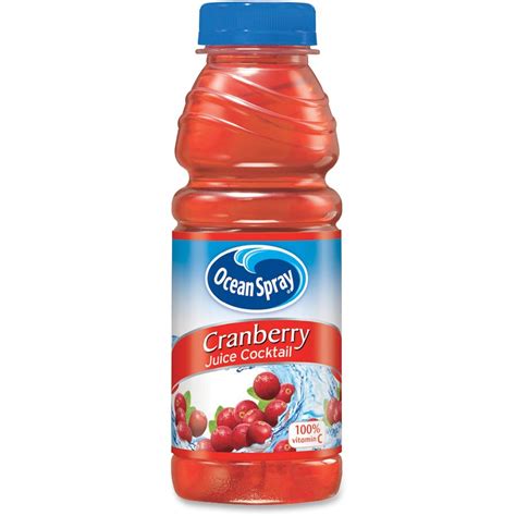 Jugo Ocean Spray 1520 Fl Oz 450 Ml Botella 12 Cartón Reparto