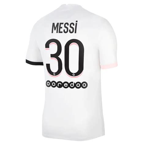 Maglie Calcio Paris Saint Germain PSG Lionel Messi 30 Seconda 2021 2022