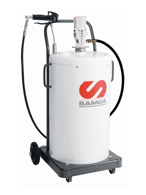 Мобильный пневматический солидолонагнетатель с насосом PM3 с подставкой ...