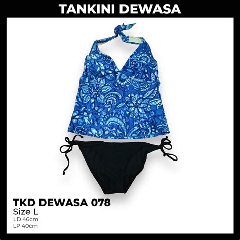 Jual Baju Renang Bikini Tankini Bra Swimwear Dewasa Anak Tkd Shopee Indonesia