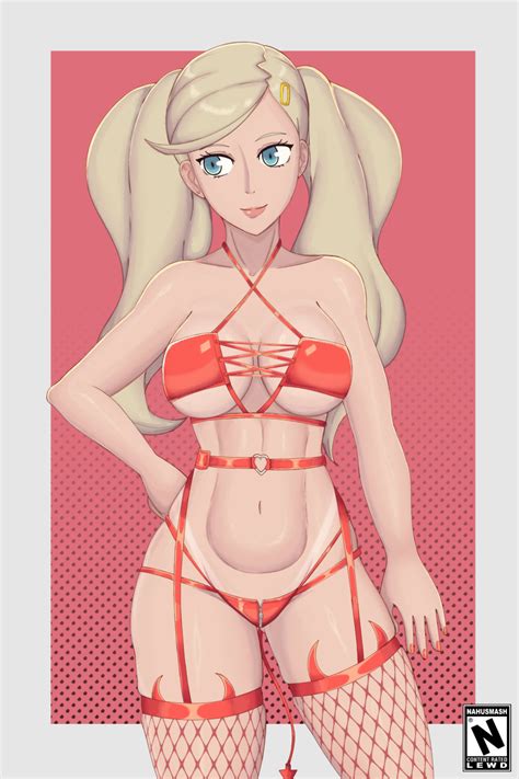 Rule Alternate Costume Ann Takamaki Atlus Breasts Female Female