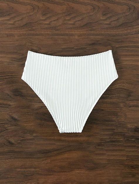 Shein Swim Eenkleurig Bikini Bottom Shein Nederland