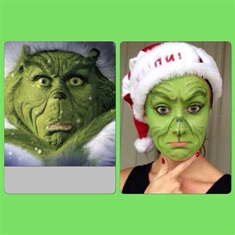 Throwback to the time I did Grinch makeup 💀 #youreameanone #grinch # ...