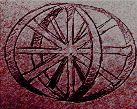 Ezekiel's Wheel Drawing by Marcus Washington | Saatchi Art