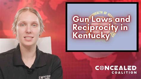 2022 Gun Laws And Concealed Carry Reciprocity In Kentucky Youtube