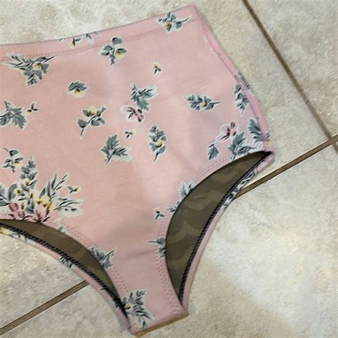 Billabong Swim New Billabong X Salty Blonde Hightide Wetsuit High Rise Bikini Shorts M