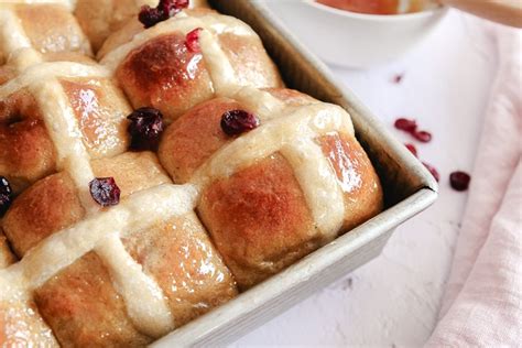 Tangzhong Sourdough Hot Cross Buns Aberle Home