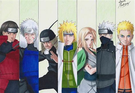 Naruto All Hokage Wallpaper