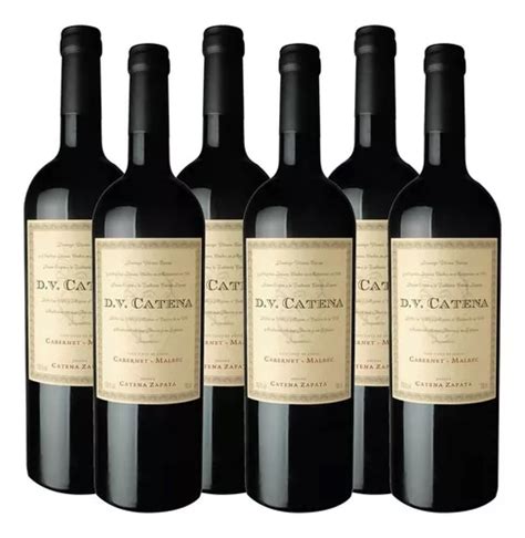 Vino Dv Catena Cabernet Malbec 750ml Caja 6 Botellas