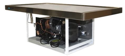 Stainless Steel Elanpro Frost Top E3f Display Counter For Catering At