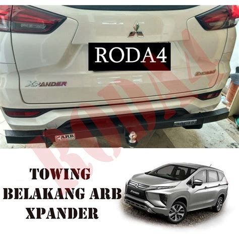 Jual Towing Bar Besi Bumper Belakang ARB Mitsubisi Xpander Panjang Full