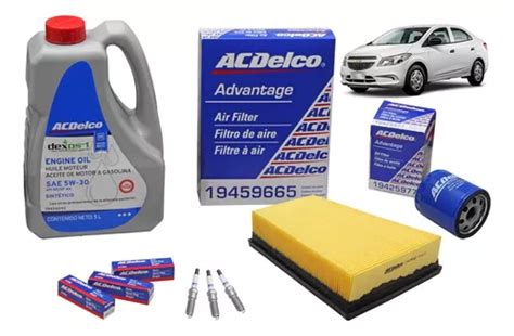 Kit Afinación Ac Delco 19470607 Con Aceite Sintético 5w30