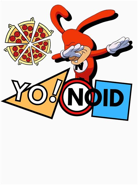 "Yo Noid, Avoid the Noid, Domino's Pizza, 1990s Noid Flight School" T ...