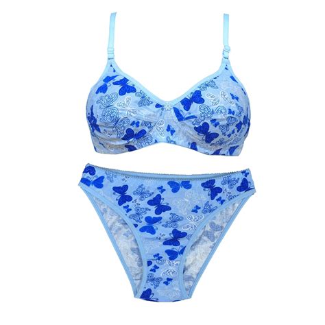 Buy Lingerie Studio Women S Cotton Lingerie Set At Amazon In