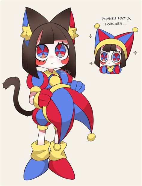 Have You Ever Thought What Pomni Looks Like Without Her Hat R